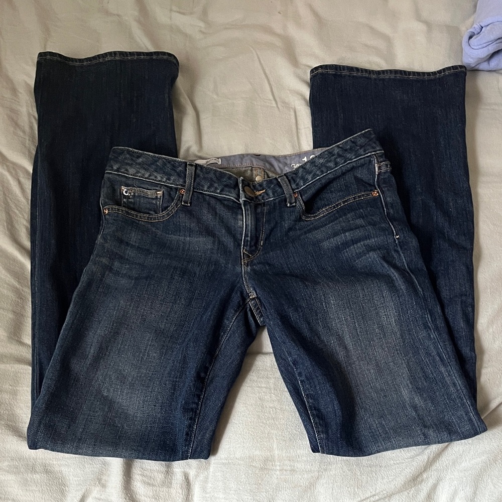 GAP Women's Classic Blue Boot Cut Jeans